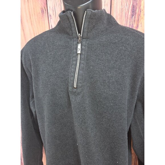 Tommy Bahama Mens Reversible 1/4 Zip Pullover Sweater XL - Picture 3 of 10